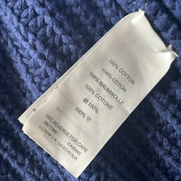 Gorgeous coastal preppy heavy cotton J.Crew sweater S 💋 - Picture 3 of 5